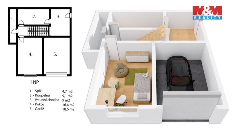 Prodej chalupy, Třebařov, 147 m2