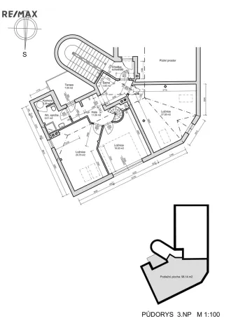 Prodej bytu 5+1, Olomouc - Bělidla, Roháče z Dubé, 189 m2