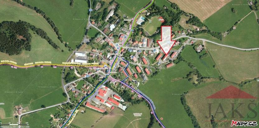 Pronájem bytu 1+1, Hartmanice, 39 m2