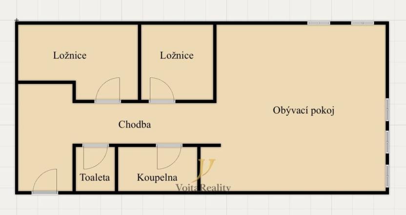 Pronájem bytu 3+kk, Olomouc, Janského, 83 m2