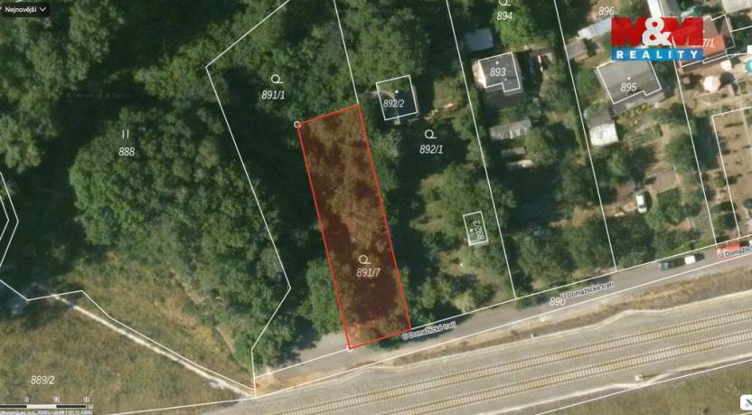 Prodej pozemku pro bydlení, Plzeň - Skvrňany, 604 m2