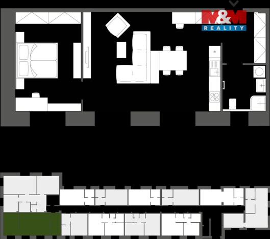 Prodej bytu 2+kk, Nový Jičín, Palackého, 69 m2