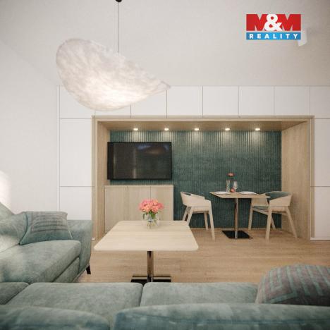 Prodej bytu 1+kk, Nový Jičín, Palackého, 43 m2