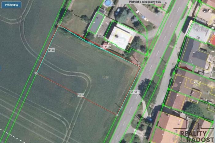 Prodej pozemku pro bydlení, Horní Dubňany, 1510 m2