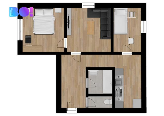 Prodej bytu 3+1, Ostrava - Zábřeh, Volgogradská, 58 m2