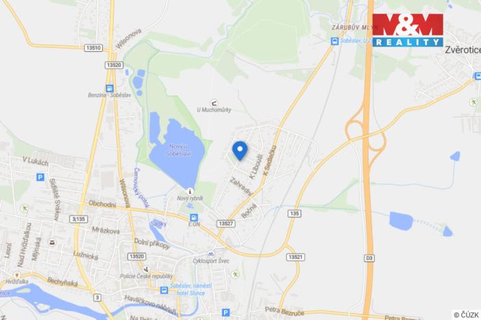 Pronájem bytu 3+kk, Soběslav - Soběslav III, Na Vyhlídce, 70 m2