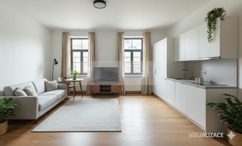 Prodej bytu 1+kk, České Budějovice, Rudolfovská tř., 36 m2