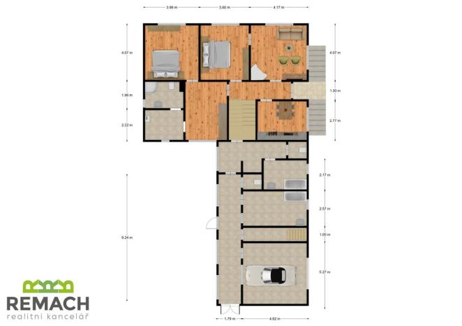 Prodej rodinného domu, Tučapy, 301 m2