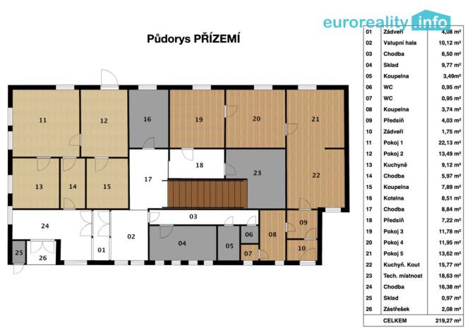 Prodej ubytování, Strašín, 450 m2