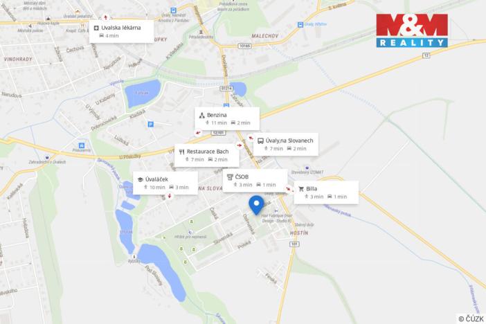 Pronájem bytu 2+kk, Úvaly, U Hostína, 47 m2