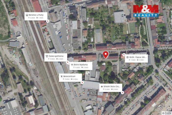 Prodej bytu 3+1, Benešov, Žižkova, 59 m2