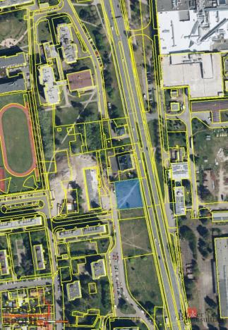 Pronájem komerčního pozemku, Hradec Králové, 1698 m2