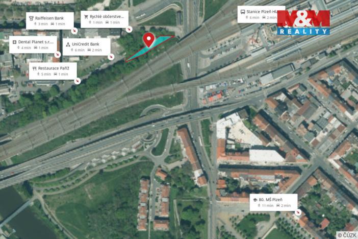 Prodej pozemku pro bydlení, Plzeň, Americká, 706 m2