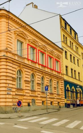 Prodej bytu 1+kk, Brno, Cejl, 73 m2