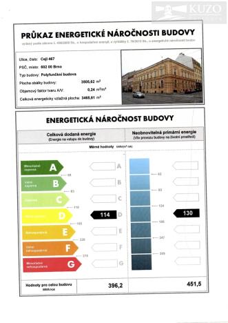 Prodej bytu 1+kk, Brno, Cejl, 73 m2