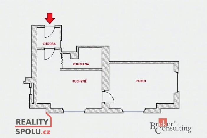 Prodej bytu 2+kk, Plzeň - Jižní Předměstí, Politických vězňů, 57 m2