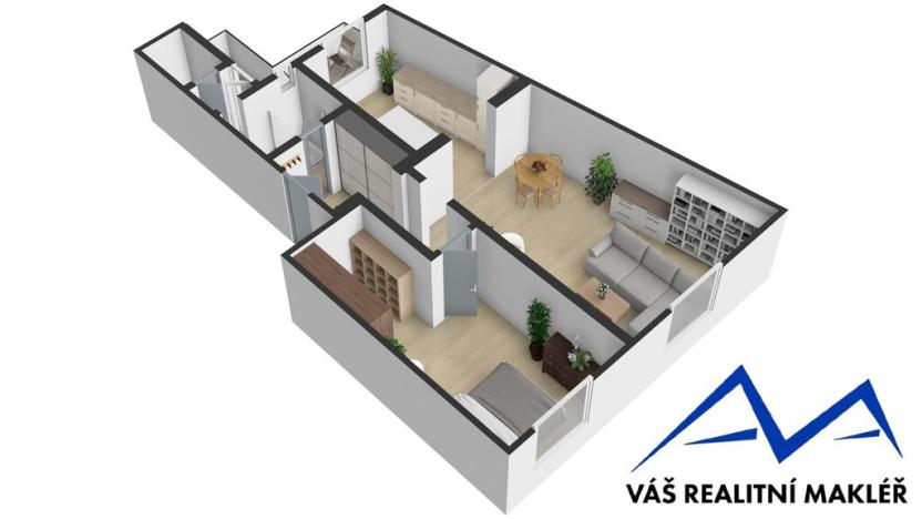 Prodej bytu 2+1, Český Těšín, Ostravská, 75 m2