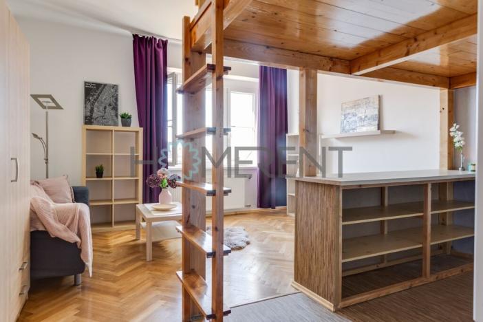 Pronájem bytu 1+kk, Praha - Nusle, U křížku, 30 m2