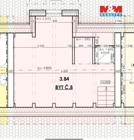 Prodej bytu 2+kk, Kounov, 37 m2