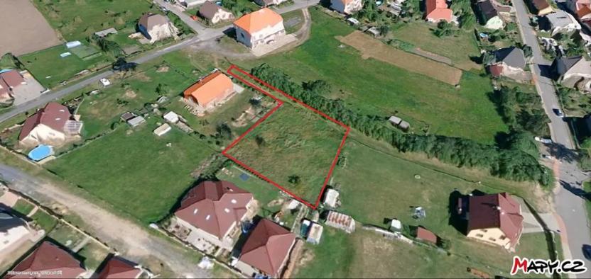 Prodej pozemku pro bydlení, Osek, 1281 m2