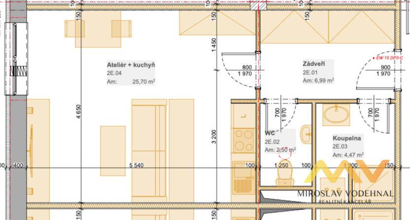 Pronájem bytu 1+kk, Smiřice, Cukrovarská, 40 m2