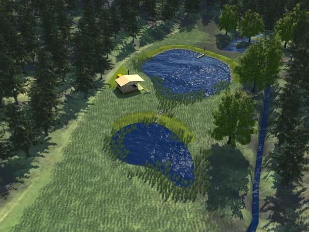 Prodej rybníku, Petrov, 7803 m2