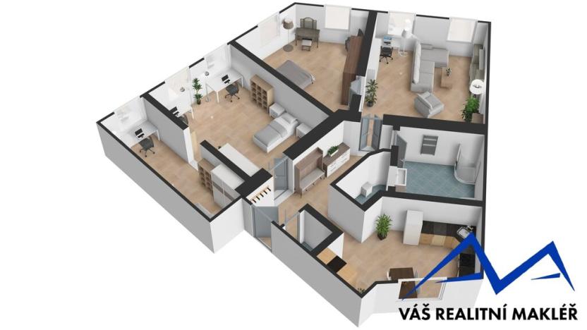 Prodej bytu 4+1, Český Těšín, Ostravská, 163 m2