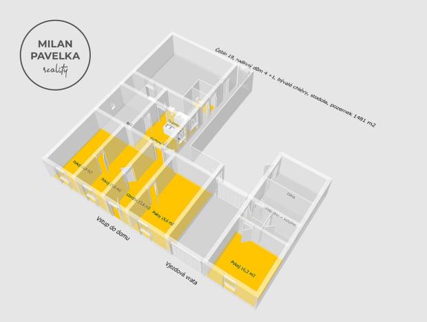 Prodej rodinného domu, Čebín, 180 m2