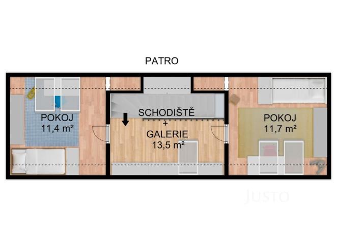 Prodej bytu 4+kk, Písek, Budějovická, 93 m2