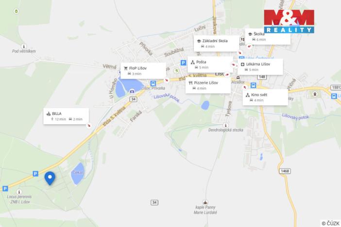 Prodej chaty, Lišov, 375 m2