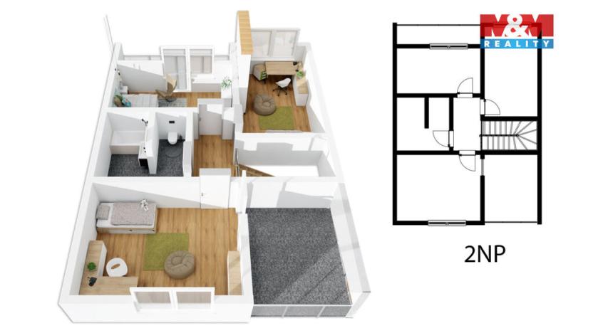 Prodej rodinného domu, Moravské Budějovice, Fišerova, 200 m2