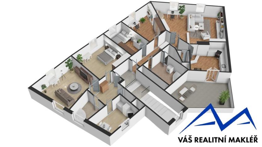 Prodej atypického bytu, Český Těšín, Ostravská, 202 m2