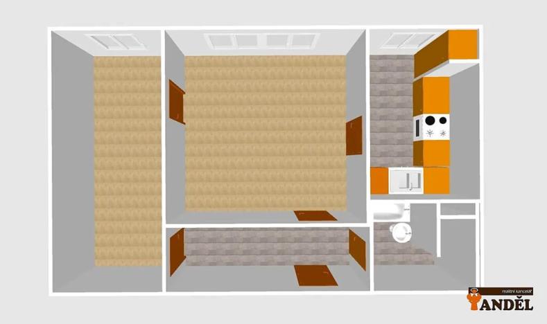 Prodej bytu 2+1, Havířov, Nákupní, 44 m2