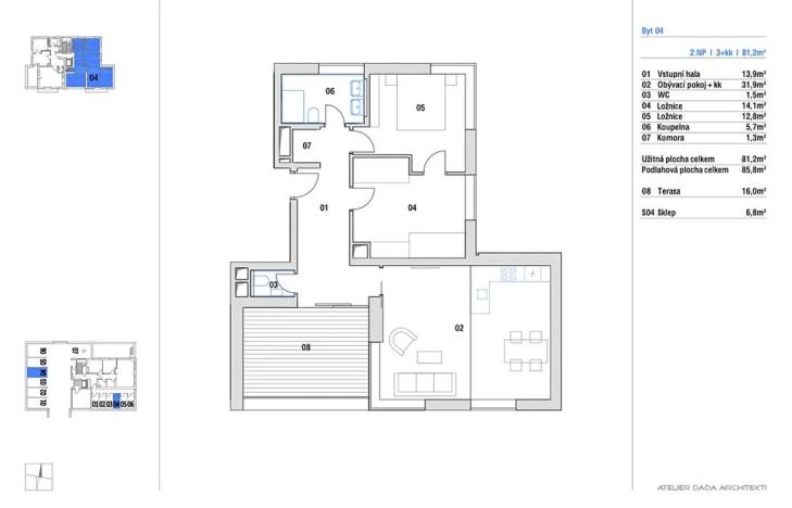 Pronájem kanceláře, Praha - Ruzyně, Ztracená, 85 m2