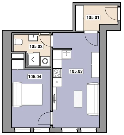 Prodej bytu 2+kk, Praha - Zbraslav, Elišky Přemyslovny, 38 m2