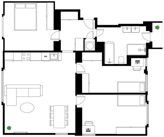 Prodej bytu 4+kk, Praha - Žižkov, Hartigova, 86 m2