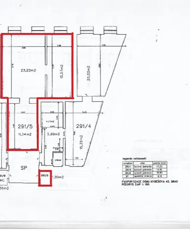 Prodej bytu 2+1, Brno, Hybešova, 48 m2