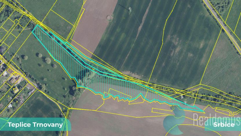 Prodej podílu 2/15 pozemku pro bydlení, Teplice, 2554 m2