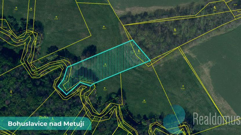 Prodej pozemku, Bohuslavice, 43749 m2