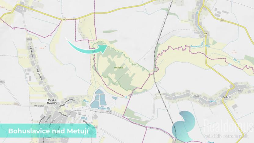 Prodej pozemku, Bohuslavice, 43749 m2