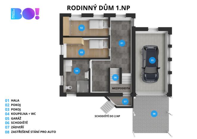Prodej rodinného domu, Český Těšín, park A. Sikory, 141 m2