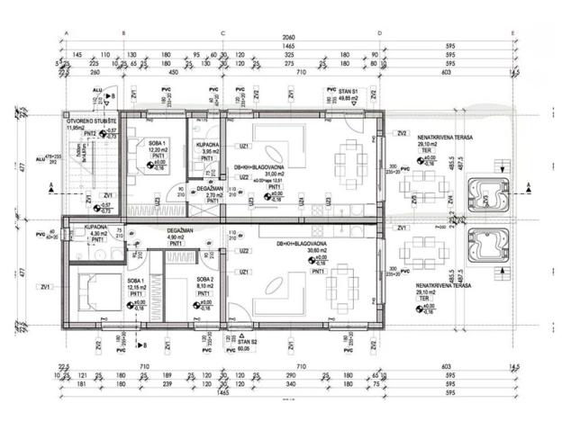 Prodej bytu 2+kk, Vrsi, Chorvatsko, Put Konobina, 65 m2