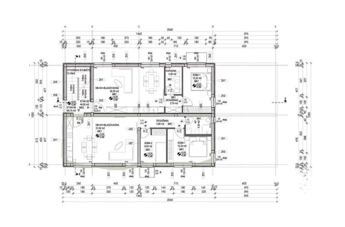 Prodej bytu 3+kk, Vrsi, Chorvatsko, Put Konobina, 79 m2