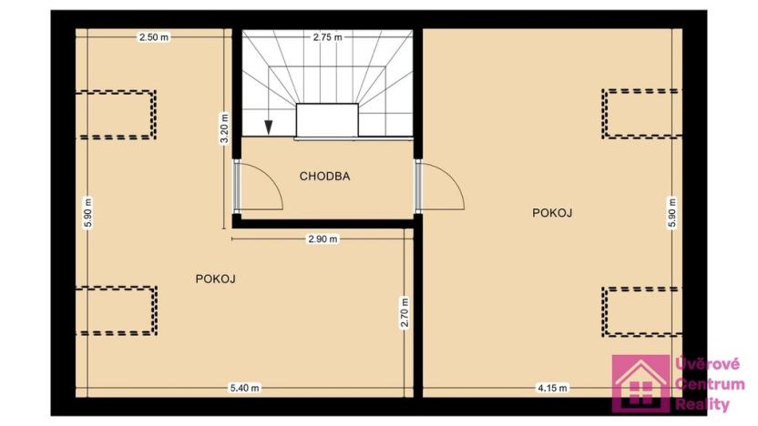 Pronájem rodinného domu, Břeclav - Charvátská Nová Ves, Kapusty, 111 m2