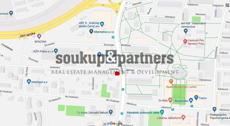 Pronájem obchodního prostoru, Praha, V korytech, 70 m2