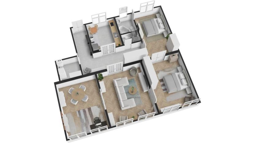 Pronájem bytu 4+1, Praha - Vinohrady, Polská, 134 m2