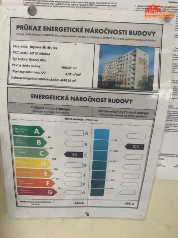 Prodej bytu 2+1, Náchod, Mlýnská, 58 m2