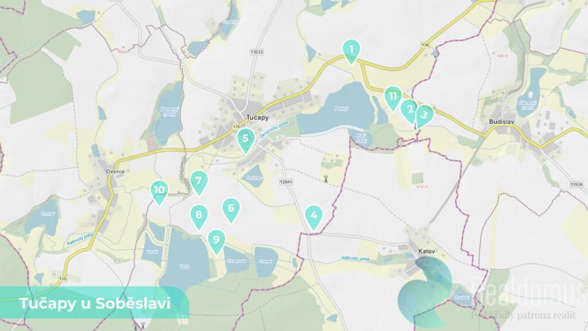 Prodej pozemku, Tučapy, 11561 m2