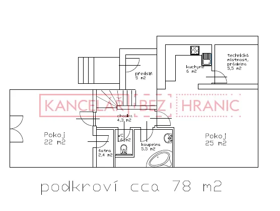 Pronájem bytu 2+kk, Hluk, Ostrožská, 78 m2