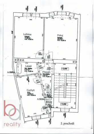 Pronájem bytu 2+1, České Budějovice, 62 m2